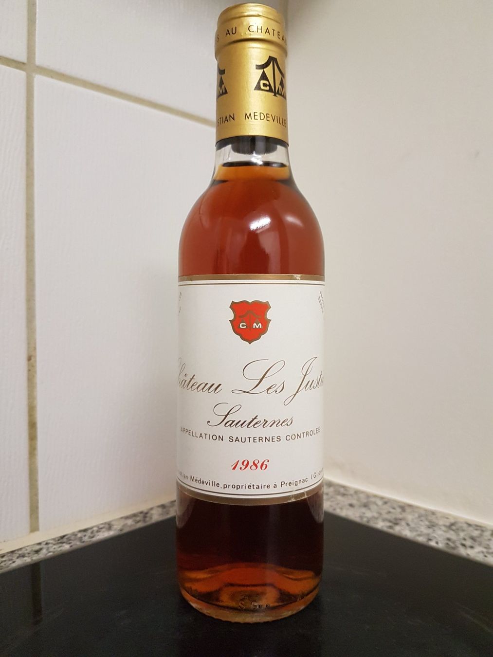 Vino: Chateau les Justices 1986  35,5 cl. – Nuovo (secondo la descrizione) da Grenchen venduto da poggione