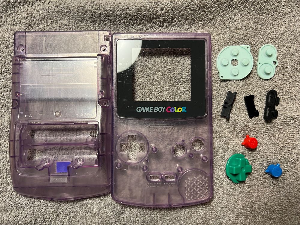 SHELL COVER GAME boy classic GBC case ricambio compatibile con nintendo