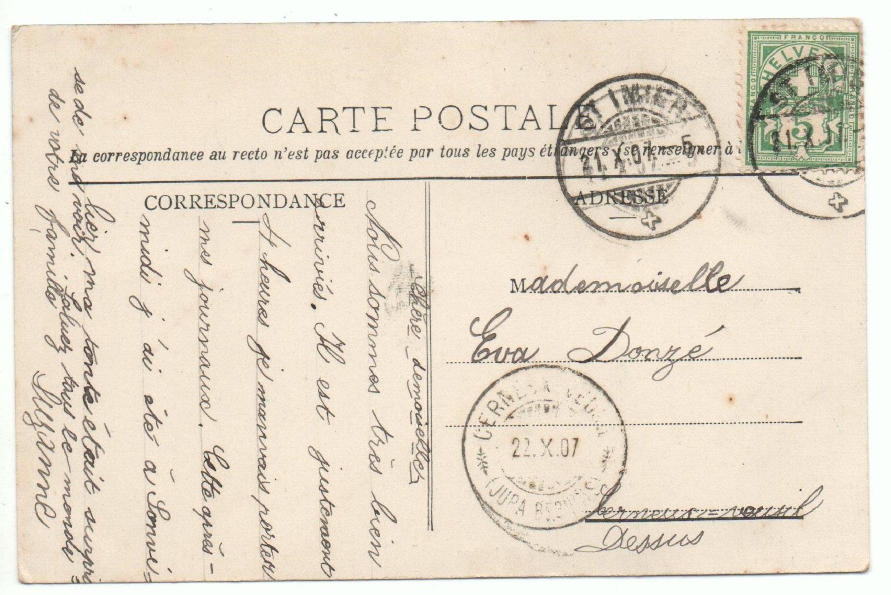 Cartes postales: ST-IMIER Place du marché – D'occasion à Jona par philajona 1