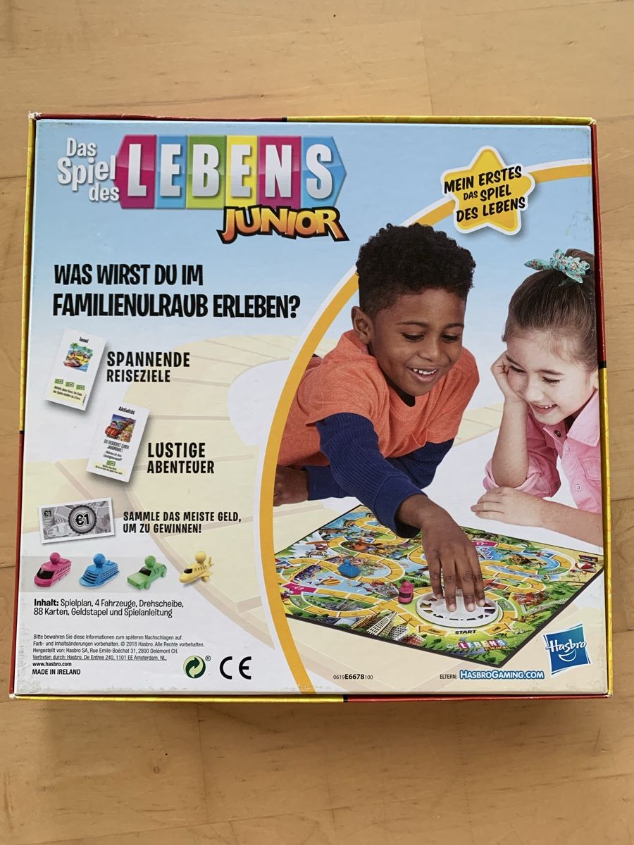 Hasbro Spiele: Spiel des Lebens Junior – Gebraucht aus Bubikon von nba01 1