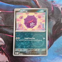 Pokemon Koffing MEW 151 EN 109/165 Reverse Holo