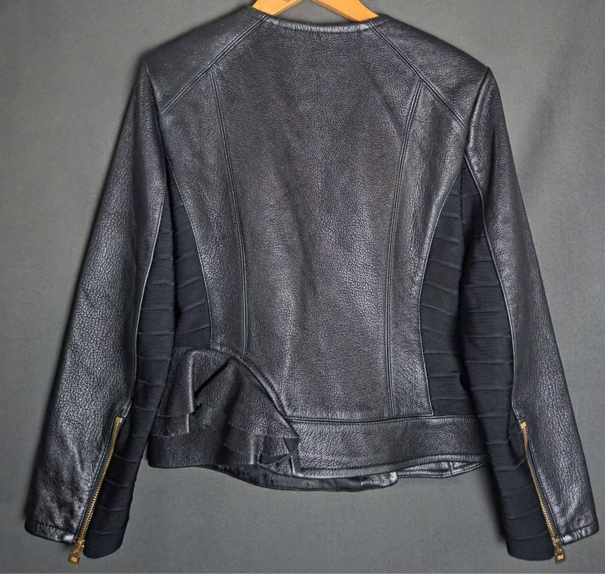 Giacche: Herve Leger Black Leather Jacket – Usato da St.Josefen venduto da lop_lh8d 8