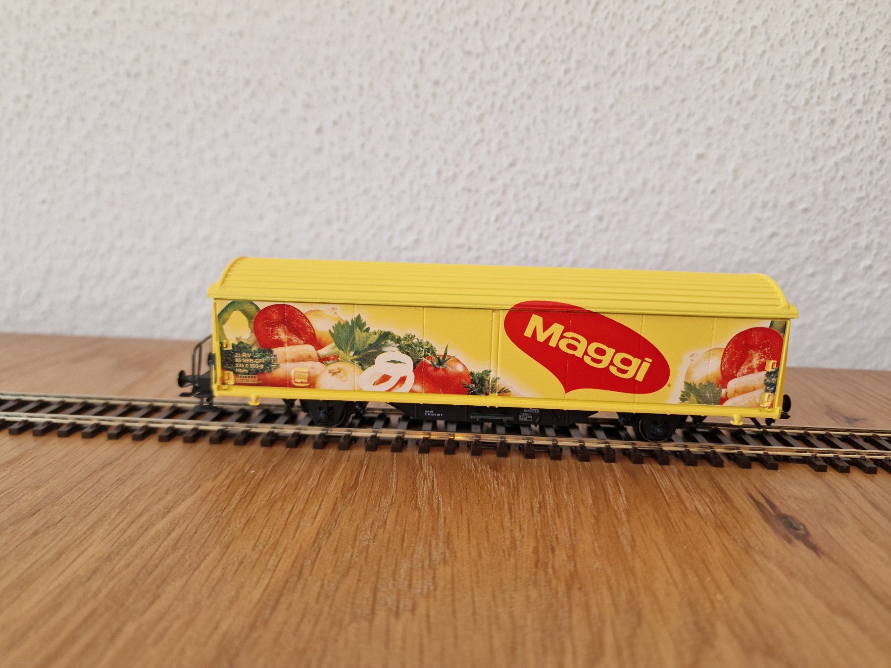 Märklin Modellini di ferrovie: SBB Maggi Güterwagen H0 – Usato da Matten b. Interlaken venduto da lor_hr9w