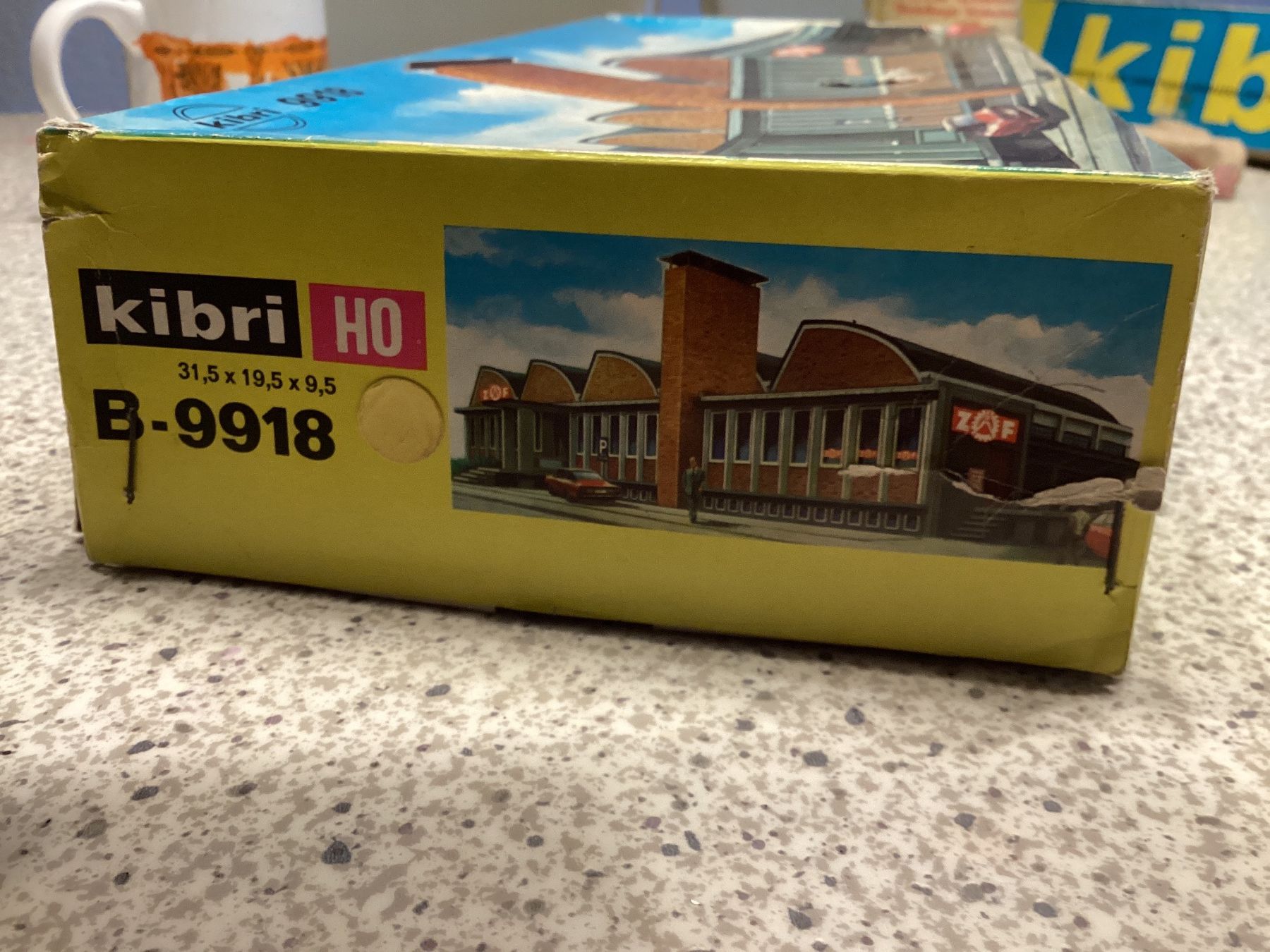 Kibri Kit di modellismo & Modellini statici: Kibri 9918 Fabrikgebäude 2 – Usato da Bülach venduto da BTDB 1