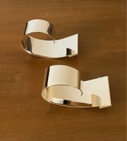 2 edle Design Serviettenringe