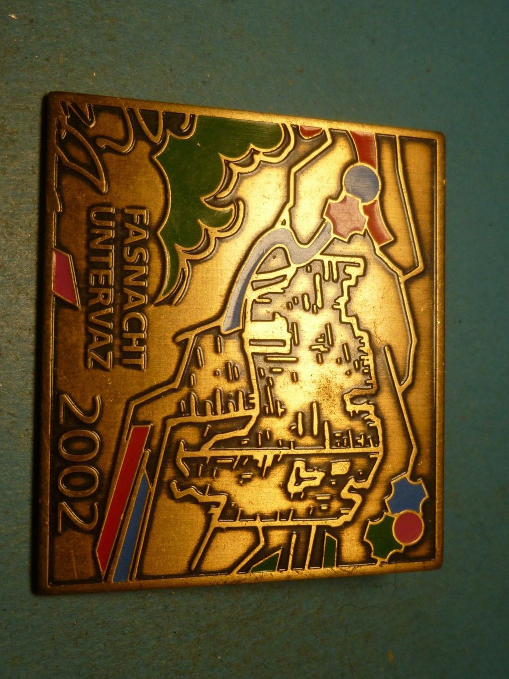 Plaketten & Abzeichen: UNTERVAZ 2002 BRONZE – Gebraucht aus Ried (Muotathal) von Mandarin02