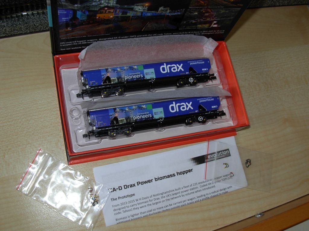 Modelleisenbahnen: N: BR "DRAX" 8 Wagen – Neu (gemäss Beschreibung) aus Oberrieden von Hobbyschiff 2