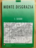 Landkarte MONTE DISGRAZIA 1:50'000