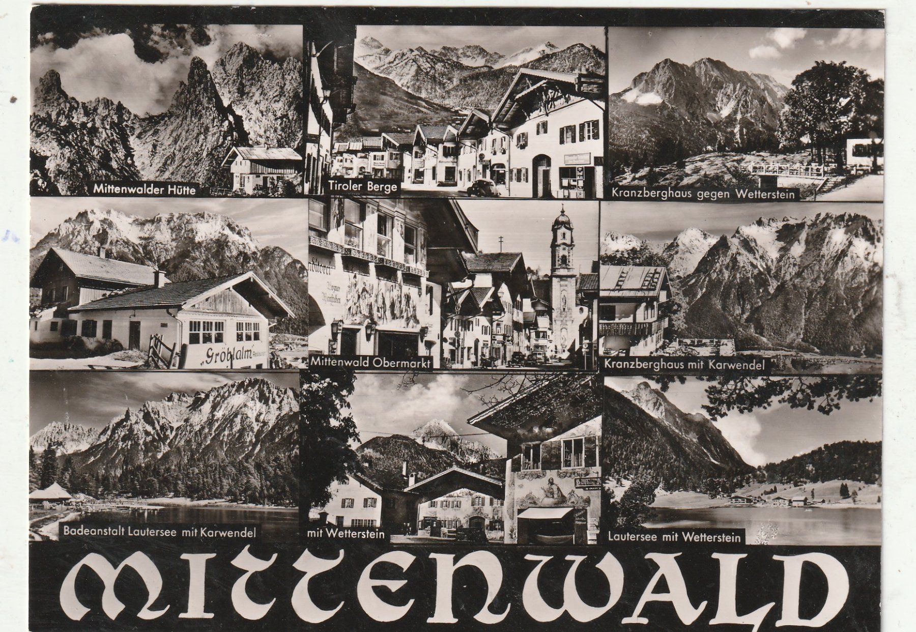 Ansichtskarten: Mittenwald MBK – Gebraucht aus Lumbrein von made02