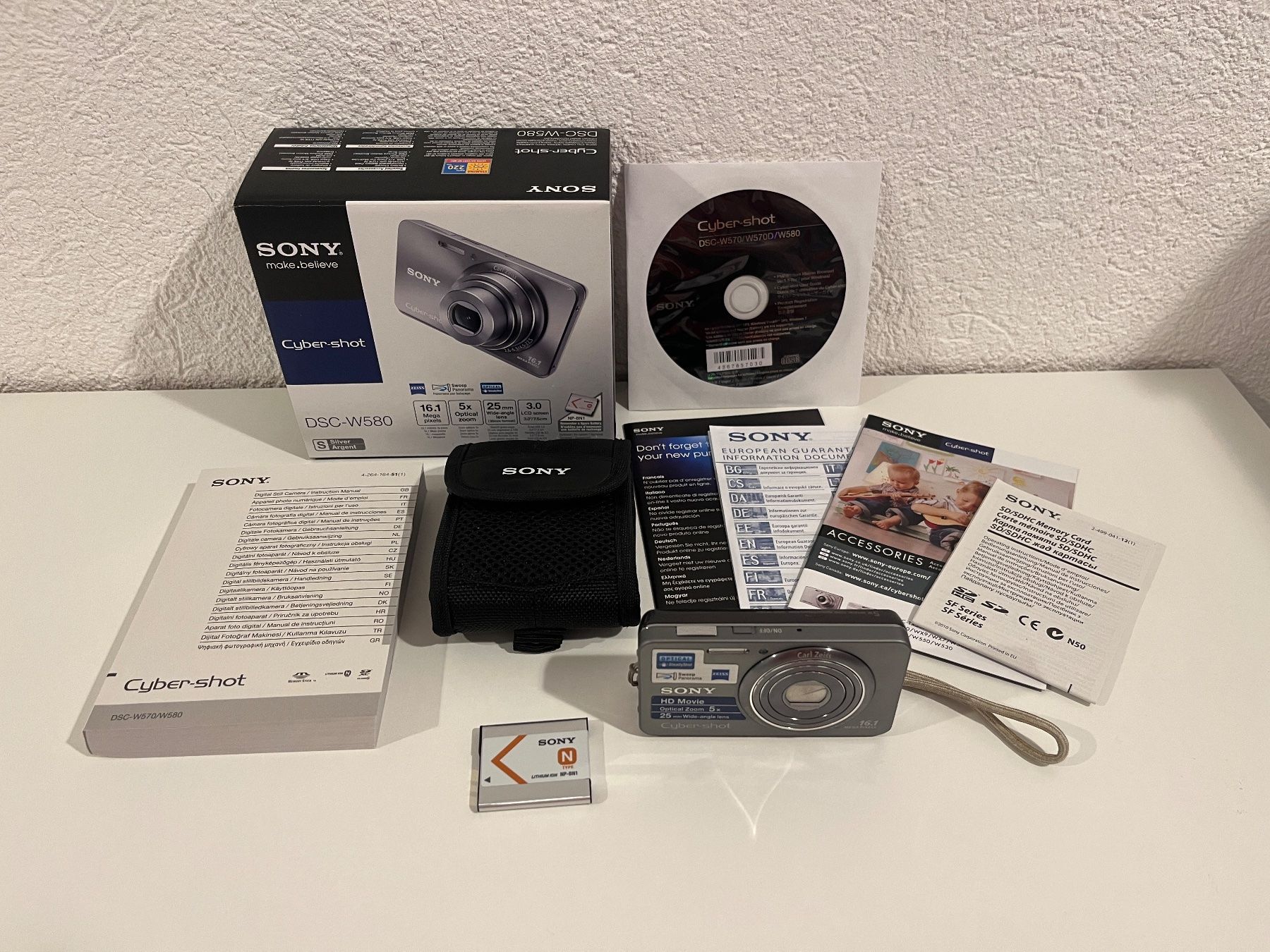 Sony Kamera: Sony Cyber-shot DSC-W580 – Gebraucht aus Ernetschwil von Thies.Ray