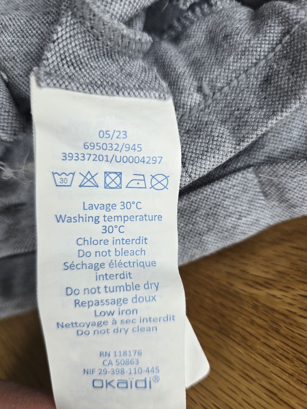 Okaidi Pantaloni: Shorts grau Okaïdi Gr. 158 – Usato da Arisdorf venduto da slangel 3