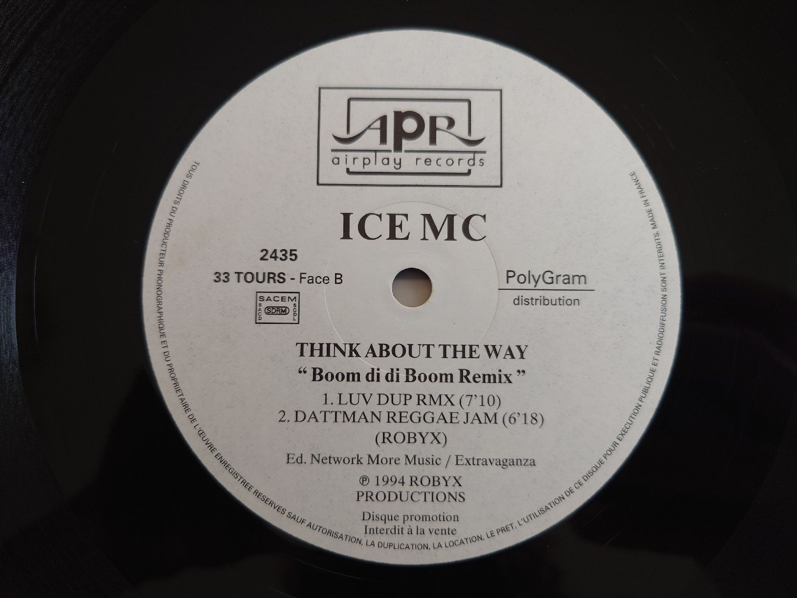 Schallplatten: ICE MC - Think About The Way 12" single Remix – Gebraucht aus Zollikofen von Gigapixel 4