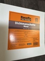 Racofix Dichtmanschette Wand 150x150mm 2 Stück neu