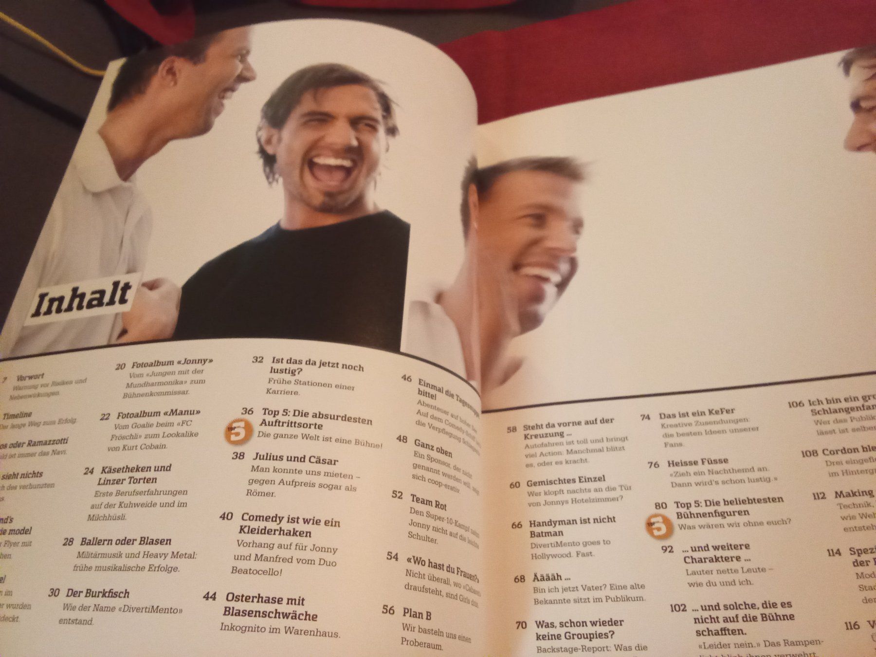 Libri: Cabaret Divertimento - Das Buch inkl. DVD – Usato da Remetschwil venduto da Privatflohmi 1