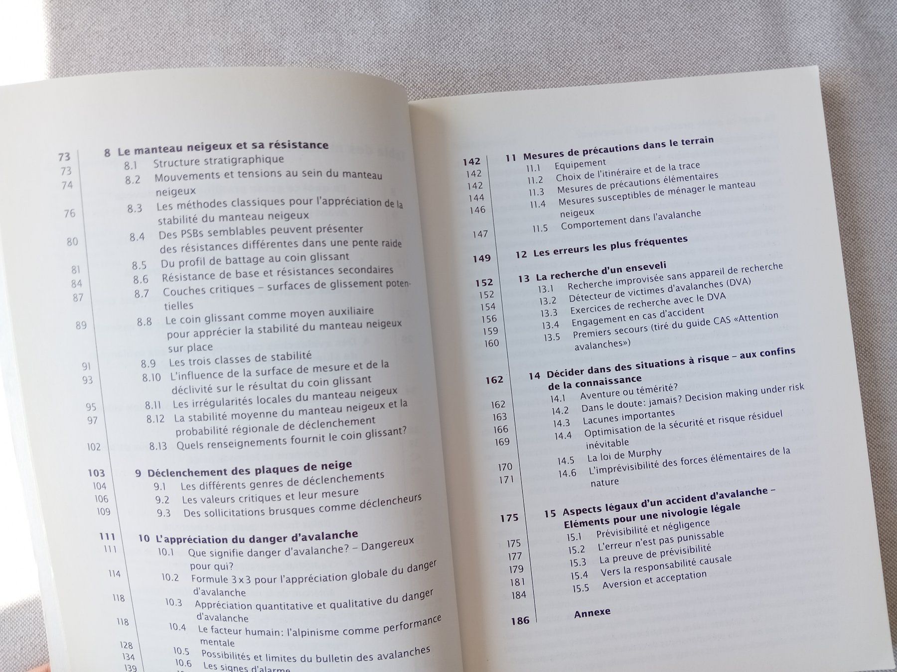 Libri: Le risque d’avalanches - Guide pratique - Werner Munter – Usato da Fribourg venduto da Werkt 2