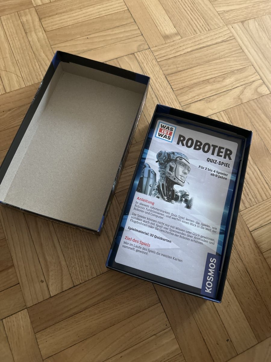 Kosmos Giochi: Quiz-Spiel "Was ist Was - Roboter" – Usato da Urdorf venduto da 2msa2 1