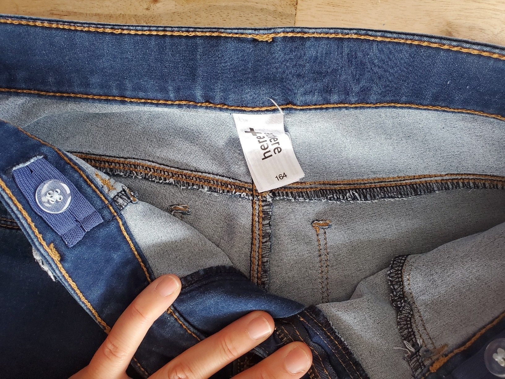 C&A Pantaloni: Jeans Mädchen 164 – Nuovo (secondo la descrizione) da Schwarzsee venduto da dergli01 1