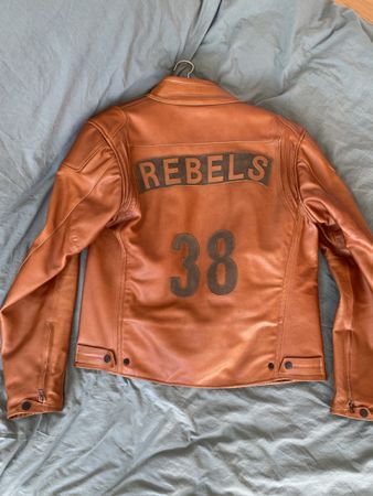 Ducati by Dainese “Rebels 38” Leder Motorrad Jacke – Co