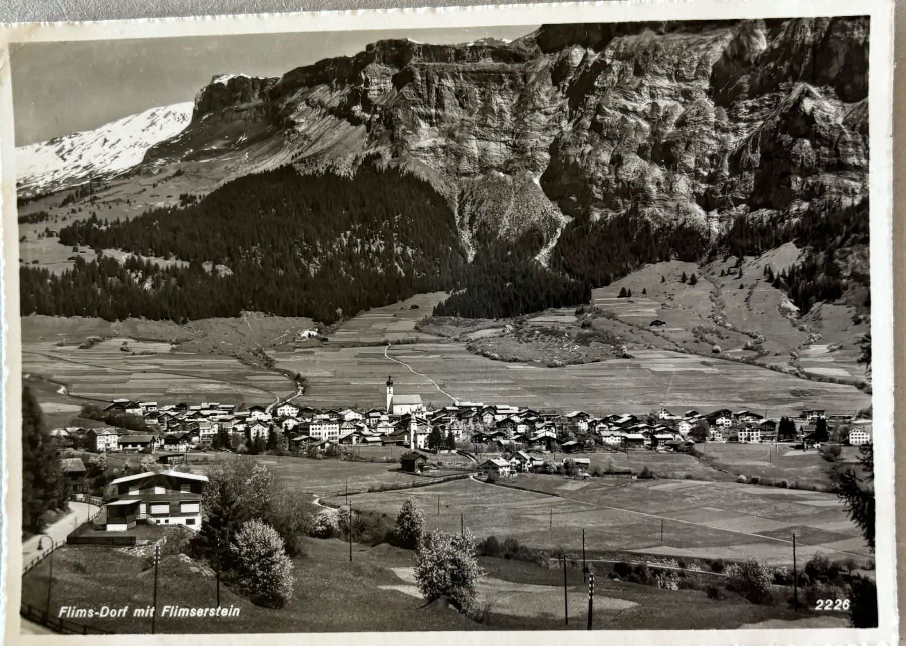 Cartoline postali: Flims, 1943 – Usato da Frauenfeld venduto da Merk52