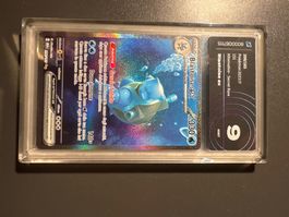 Carte Pokémon Blastoise EX 200/165 grading 9 MINT