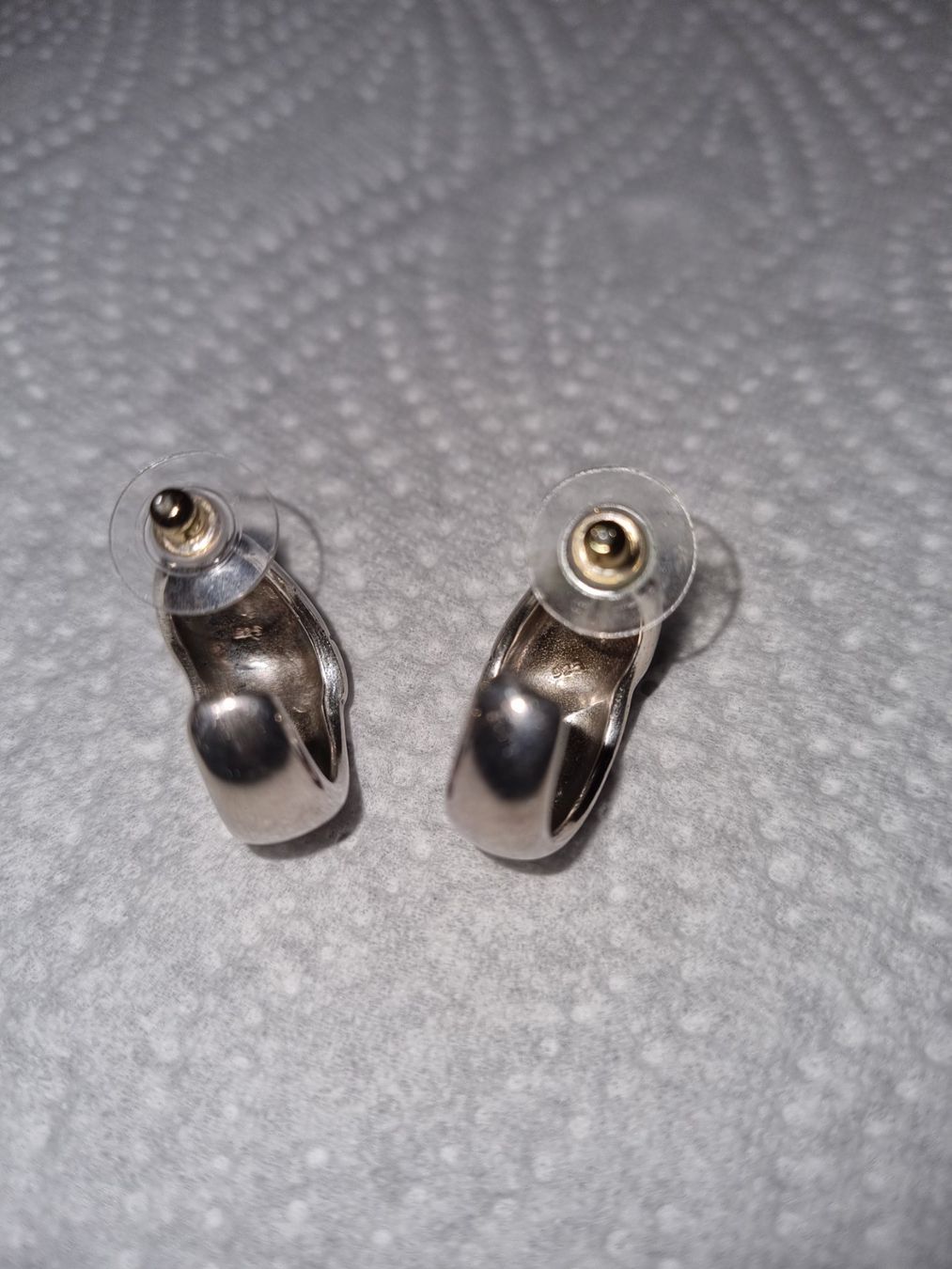 Orecchini pendenti & Orecchini a lobo: Schöne Vintage Ohrstecker Silber 925 – Usato da Nottwil venduto da Janny77 4