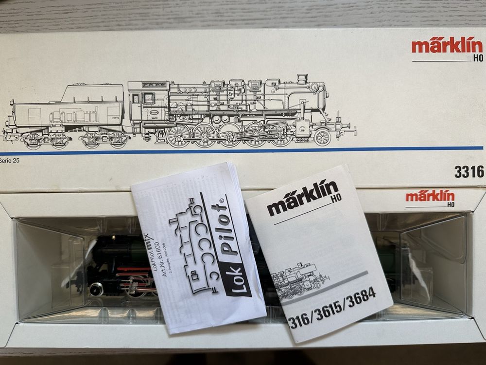 Märklin 34883 H0 Dampflokomotive Serie 25021 der SNCB for sale online