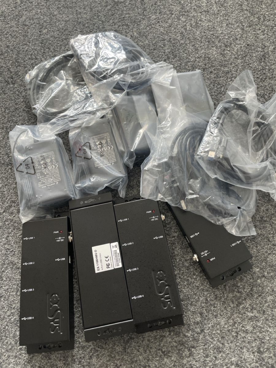 Hub & Switch: 4 Stück EXSYS USB Hub  – Nuovo (secondo la descrizione) da Einsiedeln venduto da Hhege