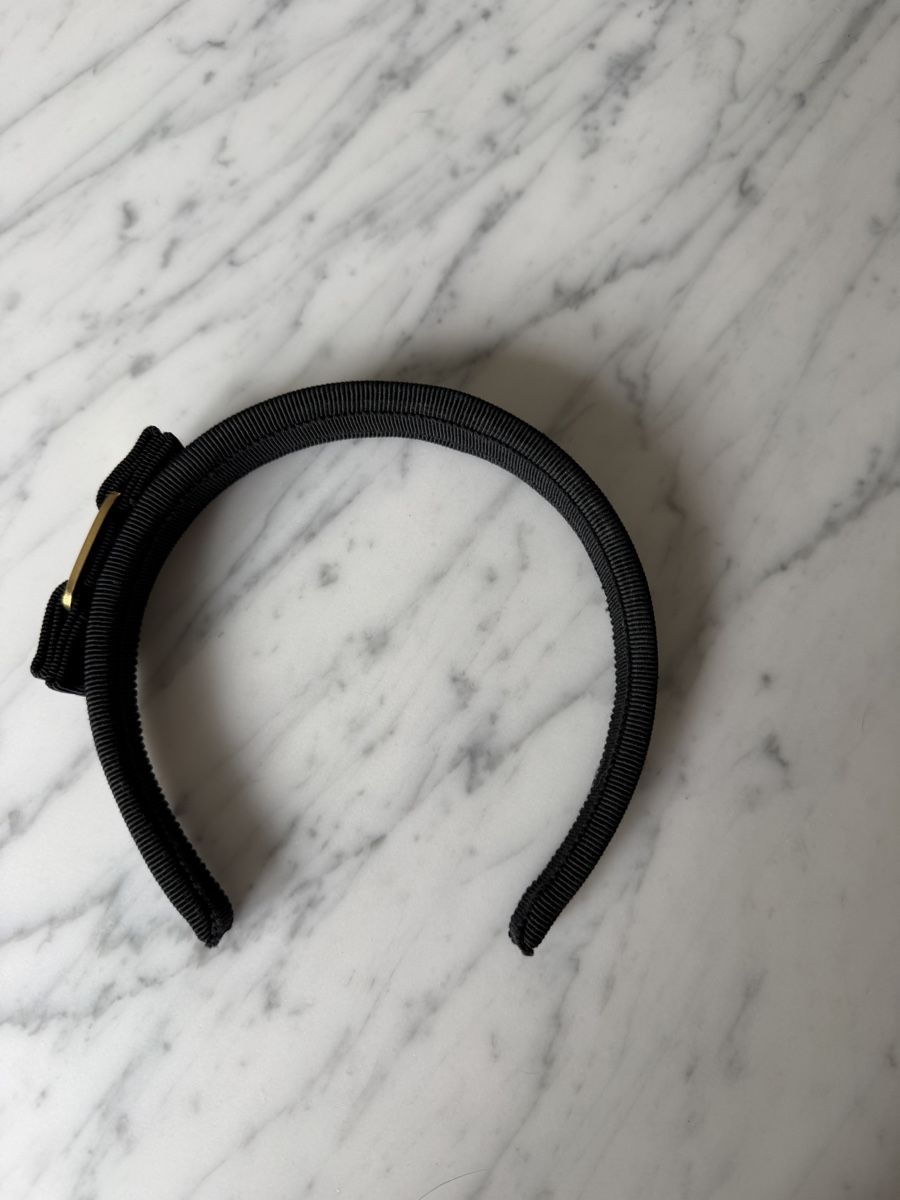 Salvatore Ferragamo Accessori per capelli: Salvatore Ferragamo Headband - Classic Black Accessory – Usato da Zürich venduto da IlonaM 1