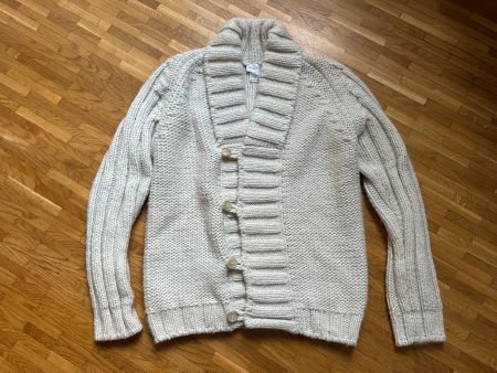 Paul & Joe Paris Men's Cardigan Strickjacke Beige L