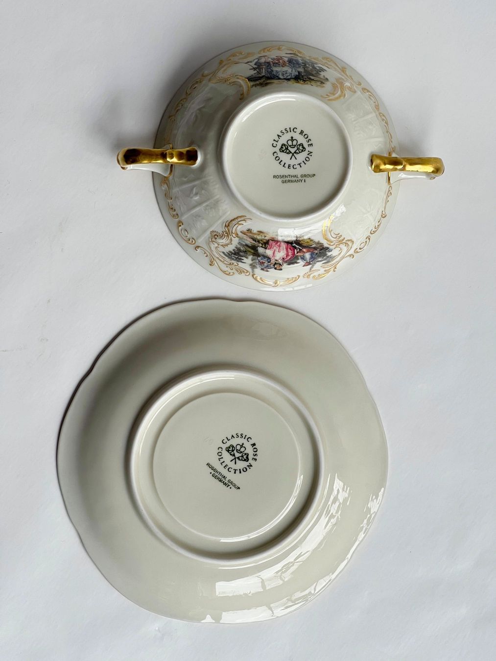 Rosenthal Tasses: ROSENTHAL**COLLECTION CLASSIC ROSE**SUPPENTASSE***** – D'occasion à Dübendorf par Orchid18 3