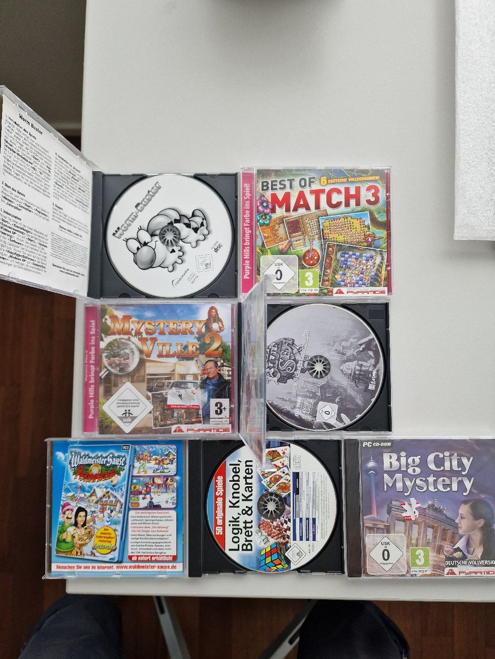 Giochi: PC Spielesammlung 11 Stück  – Usato da Untersiggenthal venduto da jumath 3