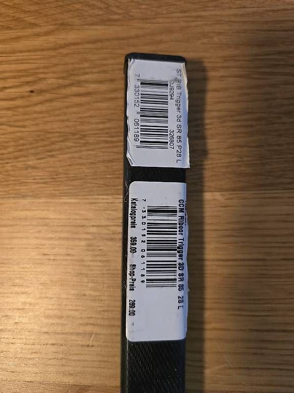 Bastoni & Pale: Eishockeystock CCM Ribcor Trigger 3D Links – Usato da Wil SG venduto da Niike1 3