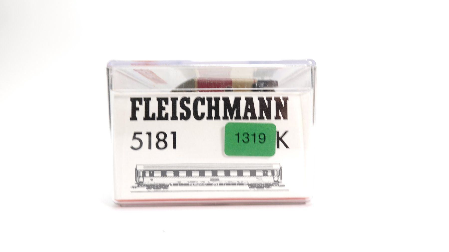 Fleischmann Modellini di ferrovie: e70 Fleischmann DB Schlafwagen Mitropa / Bastelware | 1319 – Usato da Thun venduto da evinka_gmbh 8