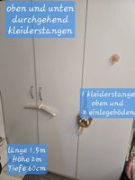 Neuwertiger Kleiderschrank mit Swarovskigriffen