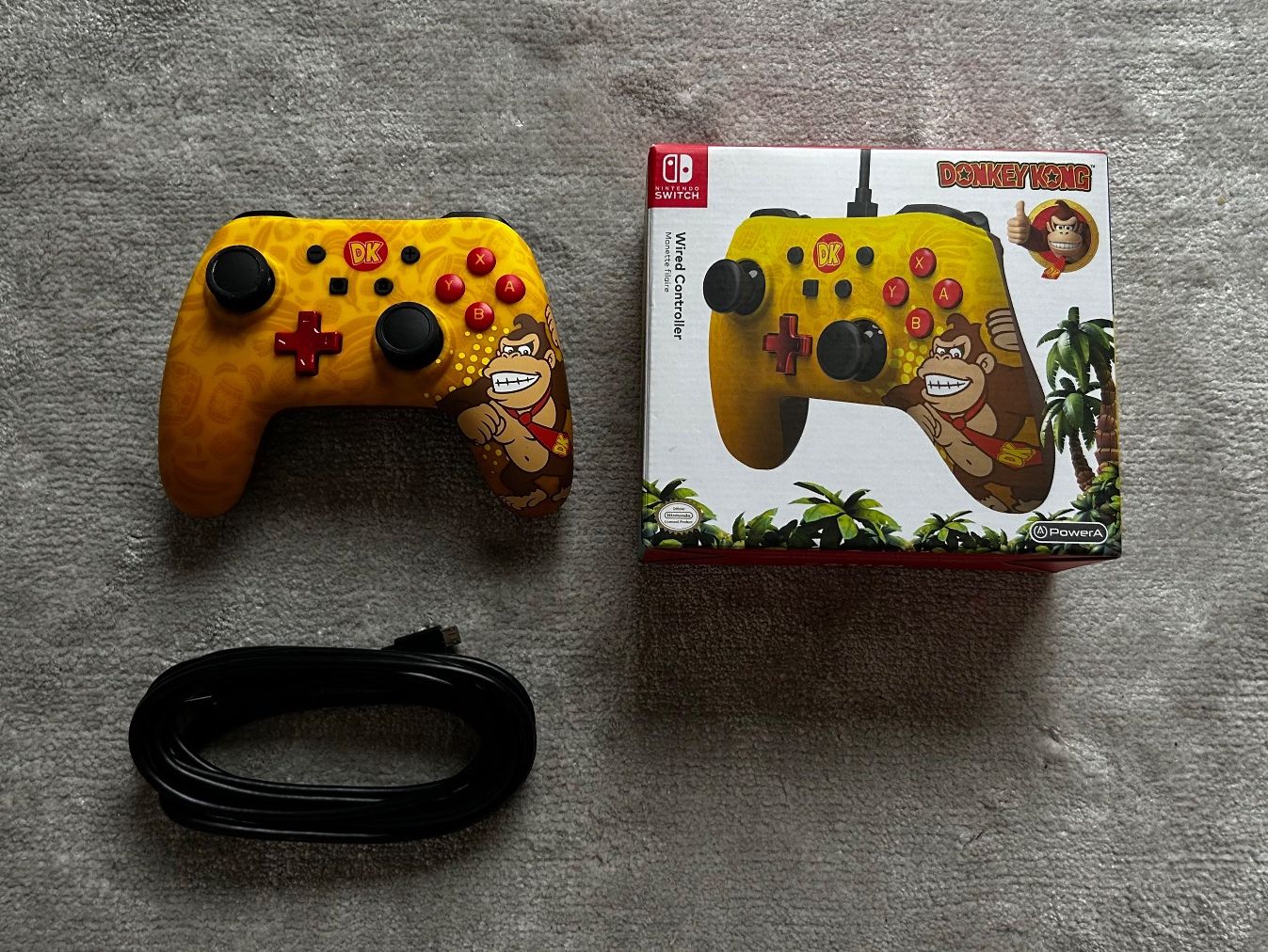 Nintendo Giochi: Switch-Controller (Donkey Kong) – Nuovo (secondo la descrizione) da Zürich venduto da Cedi124 2