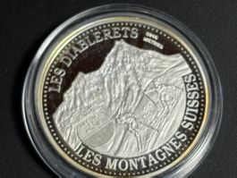 3. 1 Medaille 999 Silber. 20 Gramm