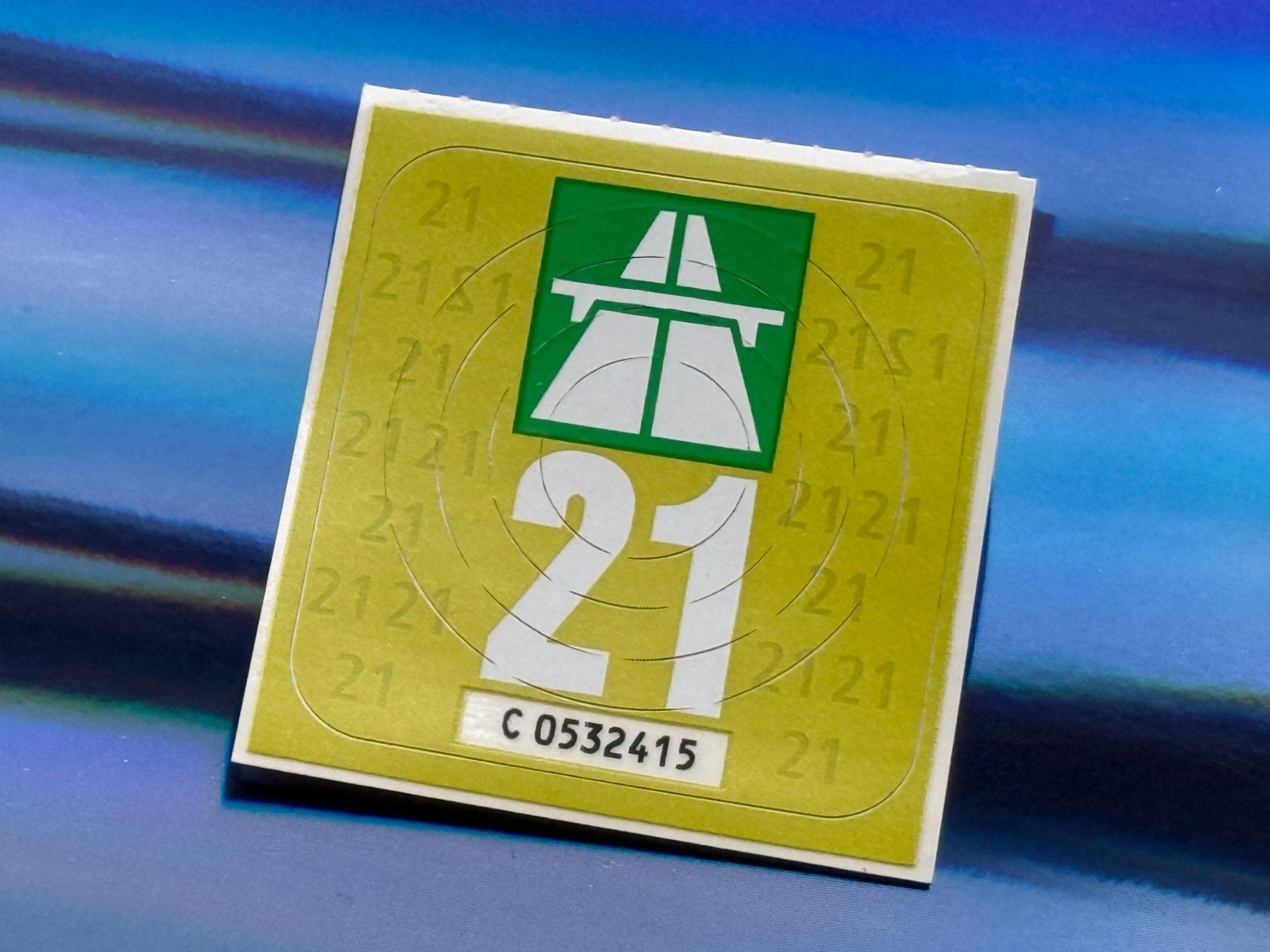 Autobahnvignetten: Autobahnvignette 2021 - NEU! – Neu und originalverpackt aus Pfäffikon SZ von Sieben77 2