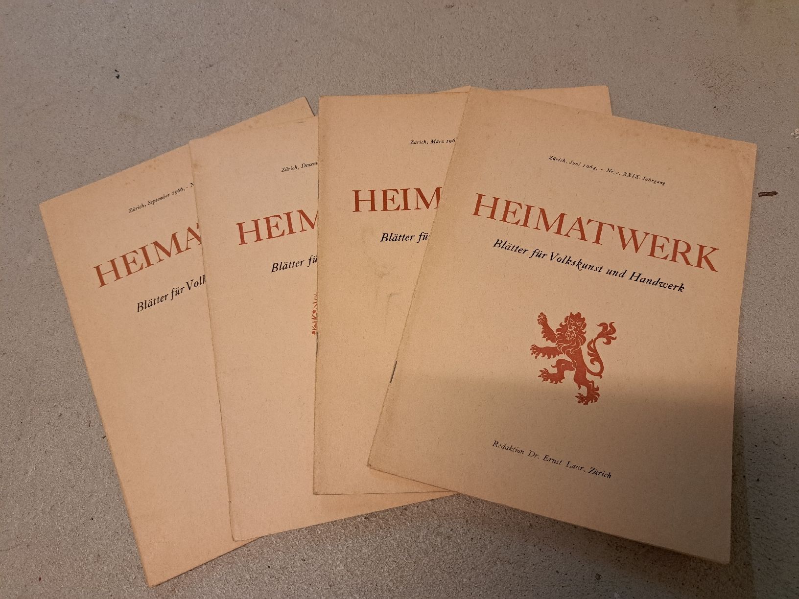 Revues & Magazines: Heft Heimatwerk – D'occasion à magden par cam_w2ff