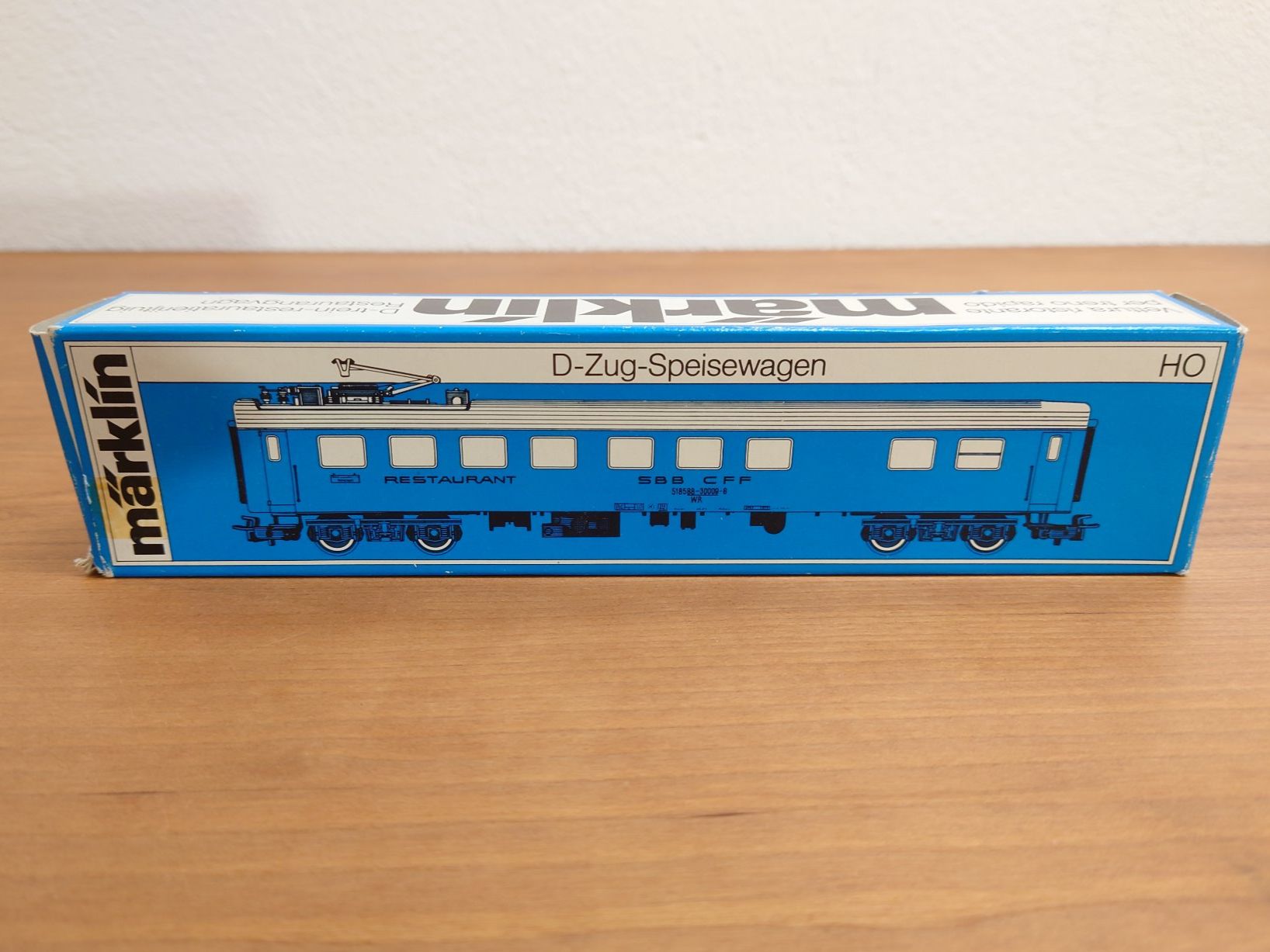 Märklin Modellini di ferrovie: Märklin Speisewagen SBB 4068 – Usato da Luzern venduto da MR1973 2