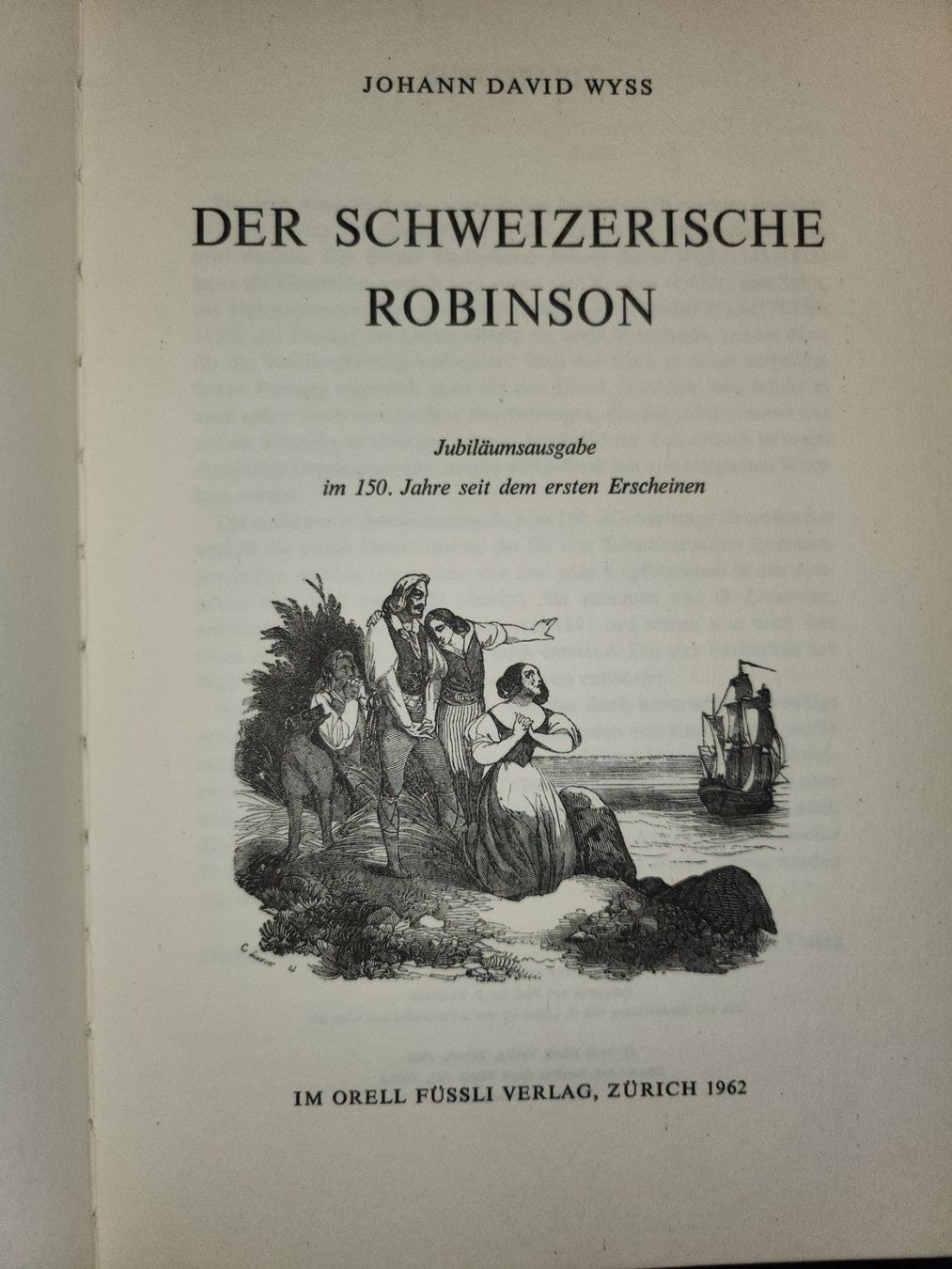 Libri: Der Schweizerische Robinson, Jugendbuch-Klassiker! – Usato da Dietikon venduto da Buchantiqdietikon 2