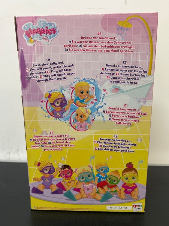 Jouets: Neu Spielzeug IMC TOYS Wasser Bloopies Badebaby Puppe (1x) – Neuf avec emballage d'origine à Inwil par Rzic-Liquidationen 2