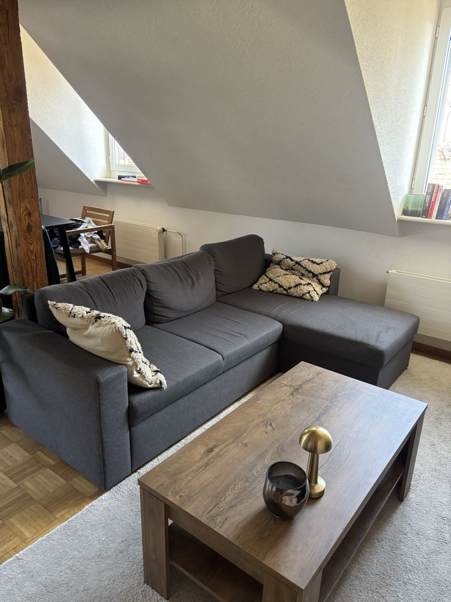 Ikea Sofas: Ecksofa dunkelgrau - ausziehbar – Gebraucht aus Zürich von lou_8j9v 2