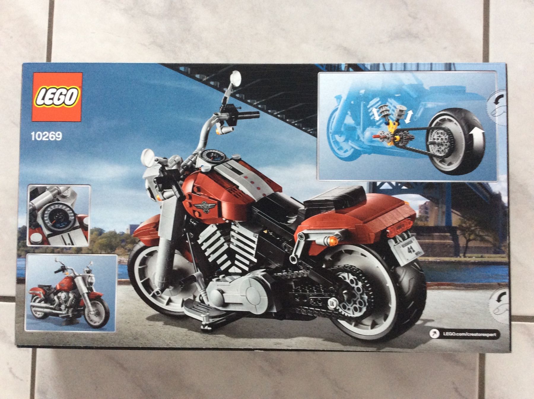 Lego Kit di costruzioni: LEGO Creator Harley-Davidson Fat Boy 10269 - fabrikneu – Nuovo e nell'imballaggio originale da Willerzell venduto da Eluchs 1