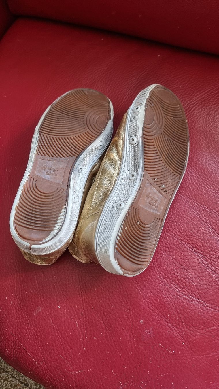 Scarpe da donna: basket dorées – Usato da Carouge GE venduto da mon_x9y7 3