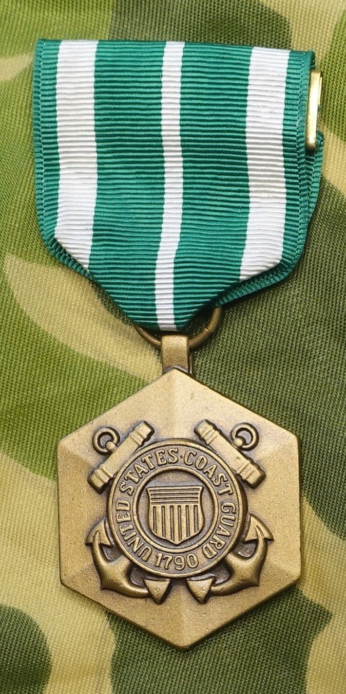 Medaglie: US Coast Guard Commendation Medal Medaille – Usato da Kappelen venduto da Marmoe 3