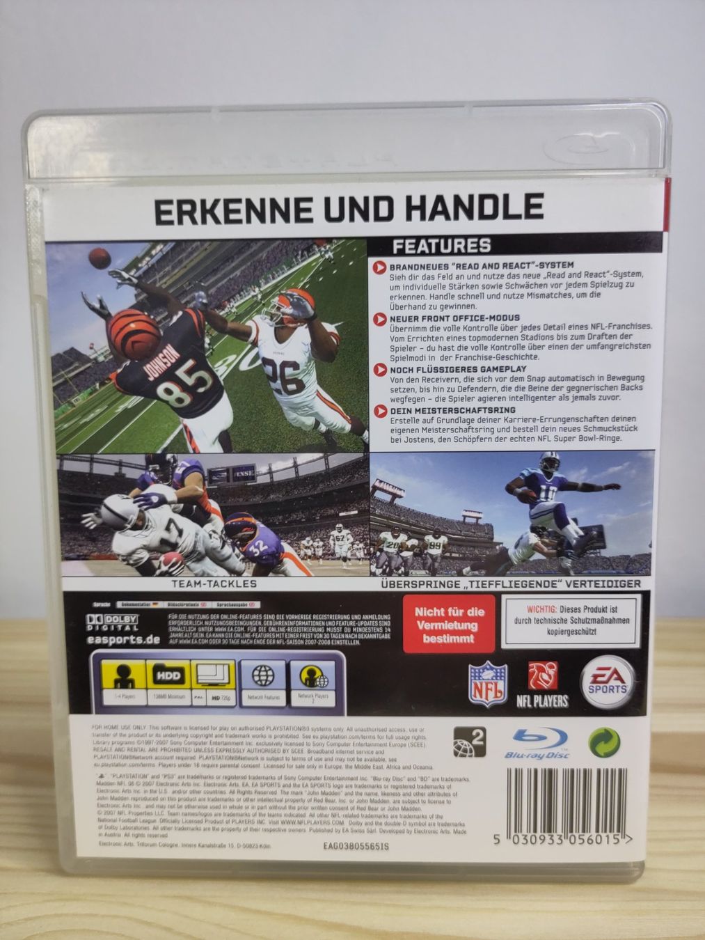 Giochi: Madden NFL 08 PS3 Playstation 3 PAL CIB – Usato da Zug venduto da RepTCG 1
