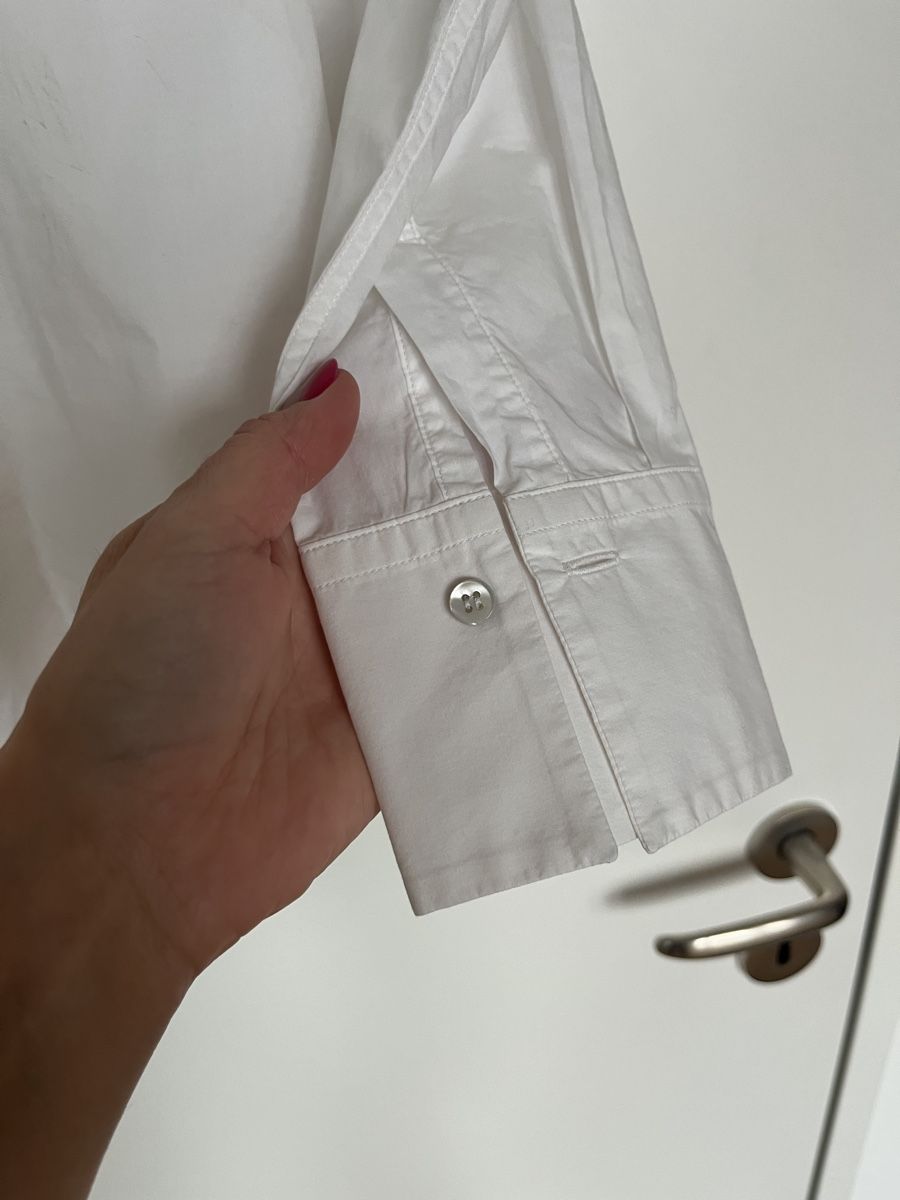 Brunello Cucinelli Camicette: Bluse Brunello Cucinelli weiss  – Usato da Zürich venduto da ana.vla 5