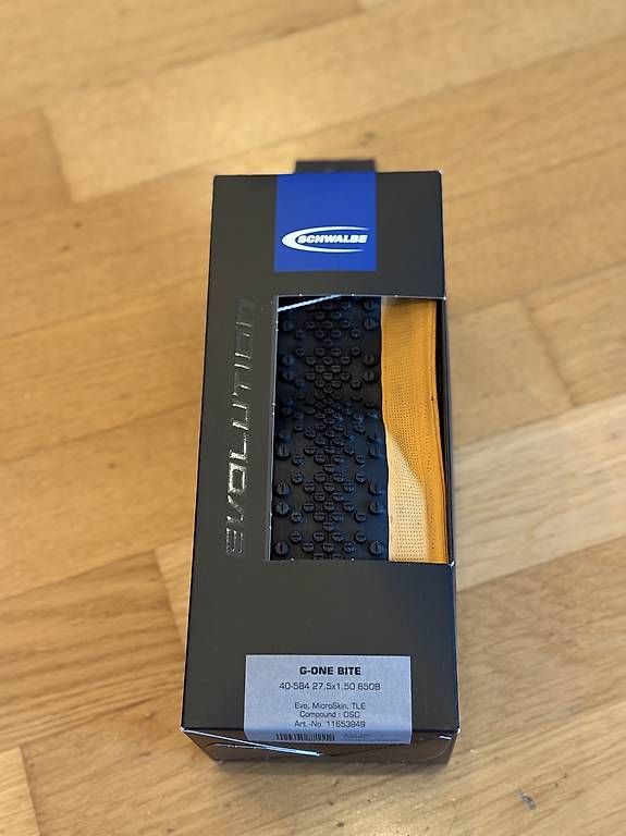 Pezzi di ricambio: Neu Schwalbe G One Bite 40-584 27.5x1.5 Evolution – Nuovo e nell'imballaggio originale da Staefa venduto da mic_2yqj