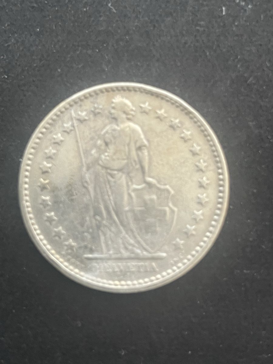 Alle Münzen: 2.- Silber CH Jahr 1921 – Gebraucht aus Meierskappel von Hala03 2