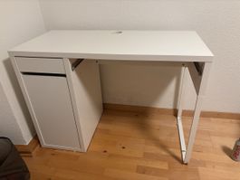 Top! Ikea MICKE Schreibtisch Pult Tisch weiss 105x50 cm